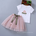 Latest design lovely fancy children baby girls summer watermelon dress